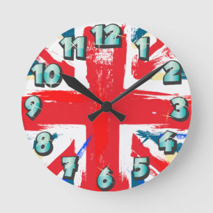 Reloj Redondo Mediano monumento de londres big ben westminster inglaterr