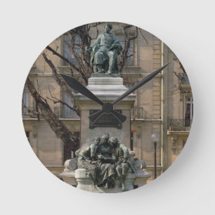 Reloj Redondo Mediano Monumento franceses del pere de Alexander Dumas a