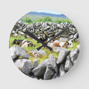 Reloj Redondo Mediano Moo Cows