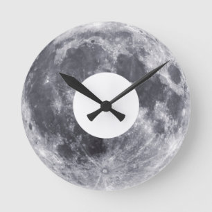 Reloj Redondo Mediano Moon Donut     