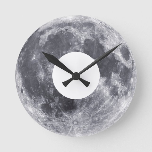 Reloj Redondo Mediano Moon Donut      (Anverso)