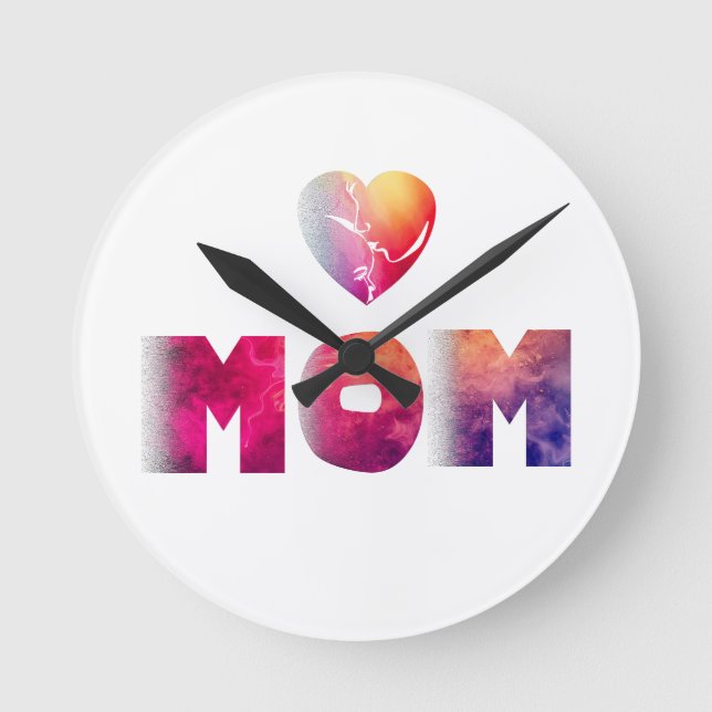 Reloj Redondo Mediano mothers day (Anverso)