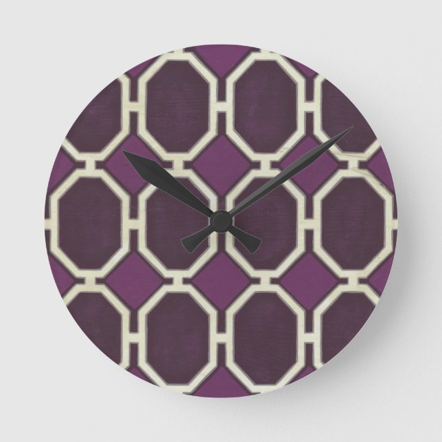 Reloj Redondo Mediano Motivos de mercado VIII (Anverso)