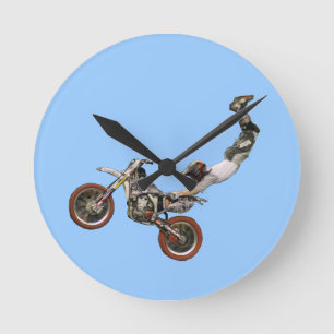 Reloj Redondo Mediano motocross