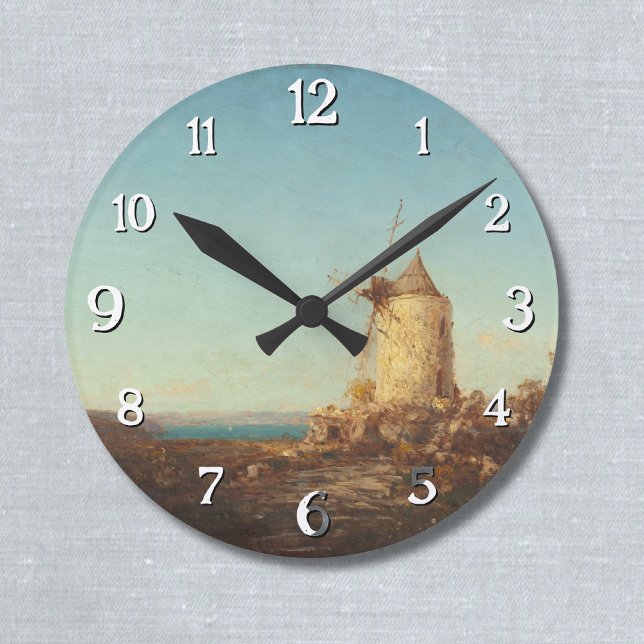 Reloj Redondo Mediano Moulin De Saint-Miter, Près De Martigues (Subido por el creador)