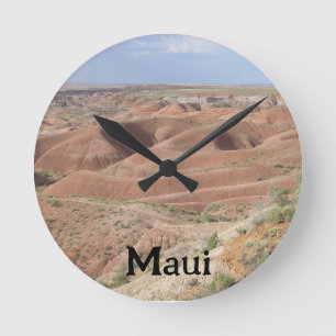 Reloj Redondo Mediano Mt Haleakala Maui Sunrise Crater View