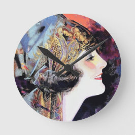 Reloj Redondo Mediano Mujer Art Deco en estafa