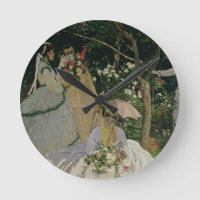 Mujeres de Claude Monet el | en el jardín