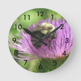 Reloj Redondo Mediano Muro de abeja de burbujas