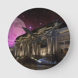 Reloj Redondo Mediano Museo Metropolitano de Spacey