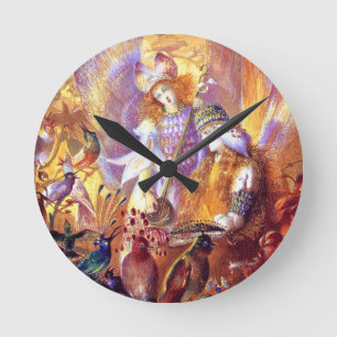 Reloj Redondo Mediano Música de Hadas