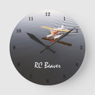 Reloj Redondo Mediano Muy Guay RC Beaver Wall Clock