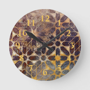Reloj Redondo Mediano Mystic Tiles I