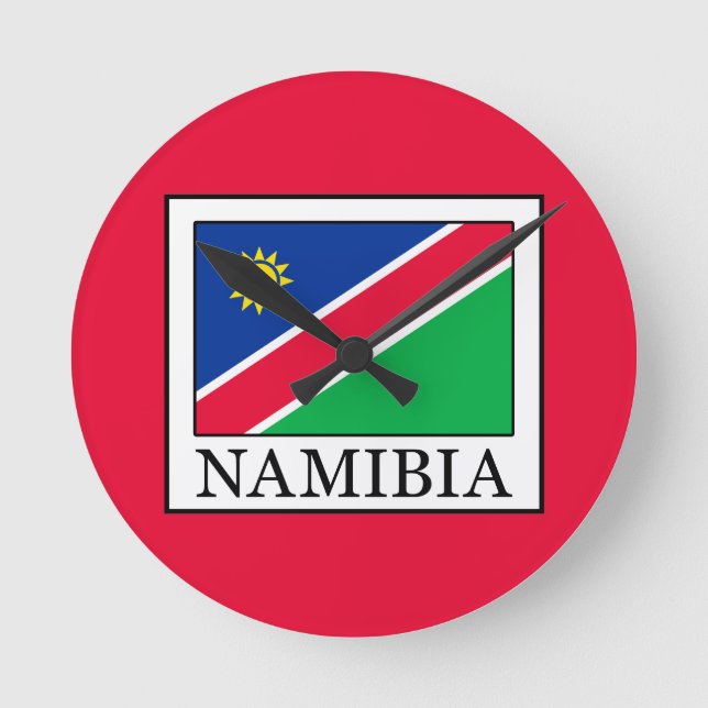 Reloj Redondo Mediano Namibia (Anverso)