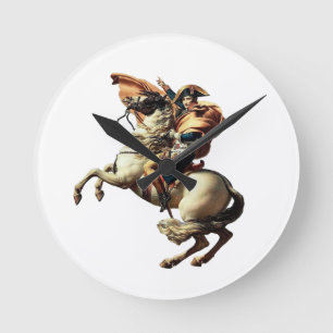 Reloj Redondo Mediano Napoleón Bonaparte Francia