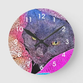 Reloj Redondo Mediano Napoleón en una manta