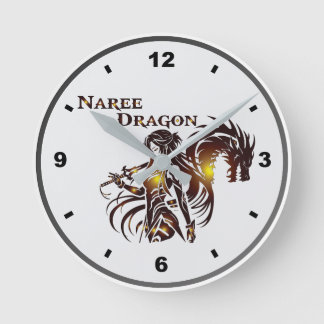 Reloj Redondo Mediano Naree Dragon of Clock