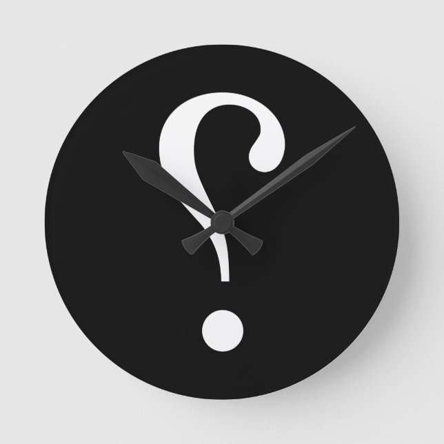 Reloj Redondo Mediano NARK mARK {ironicon} (Anverso)