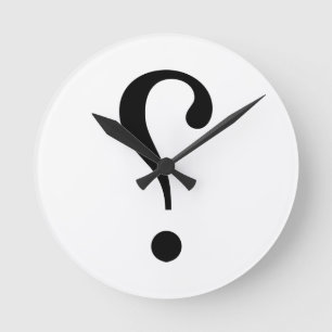 Reloj Redondo Mediano NARK mARK {ironicon}