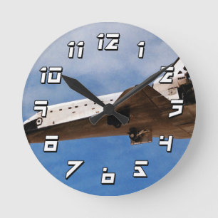 Reloj Redondo Mediano NASA Transbordador Espacial Atlantis STS-30 Aterri