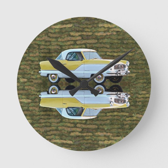 Reloj Redondo Mediano Nash Metropolitan (Anverso)