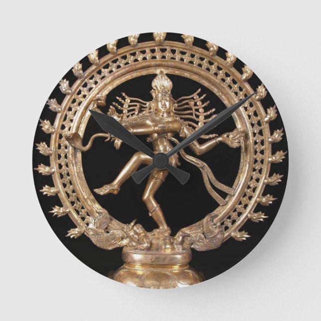 RELOJ REDONDO MEDIANO NATARAJ HINDU GOD (Anverso)