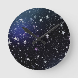 Reloj Redondo Mediano Naturaleza de Star Gazer Cielo Espacio de paz Dest