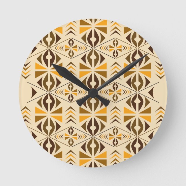 Reloj Redondo Mediano Navajo (Anverso)