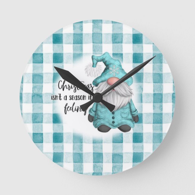 Reloj Redondo Mediano Navidades no es una temporada, es un sentimiento (Anverso)