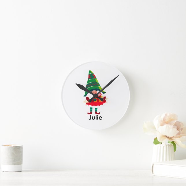 Reloj Redondo Mediano Navidades personalizados se van a llevar una caja  (Hogar)