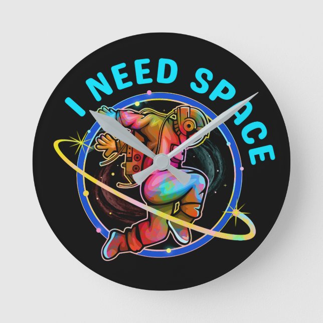 RELOJ REDONDO MEDIANO NECESITO ESPACIO  (Anverso)