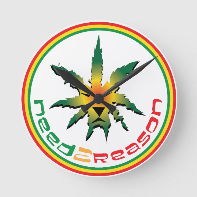 Reloj Redondo Mediano Need2Reason Special Edition (Anverso)