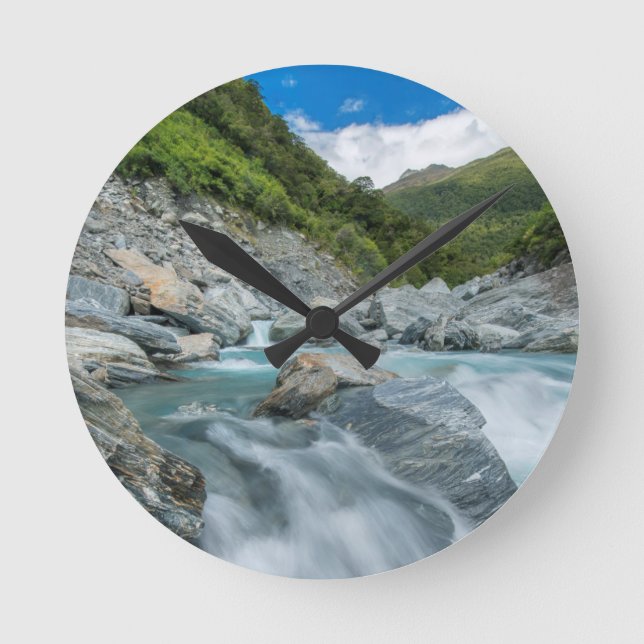 Reloj Redondo Mediano New Zealand, South Island, Mt. Aspiring National (Anverso)