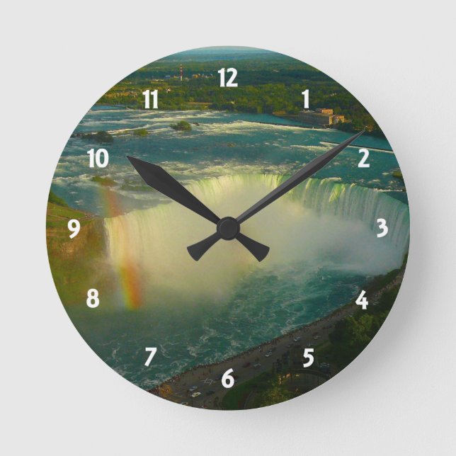 Reloj Redondo Mediano niagara horsehoe (Anverso)