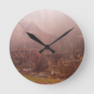 Reloj Redondo Mediano Niebla matutina