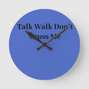 Reloj Redondo Mediano NO MIRE Clock