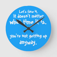 No te vas a levantar de todas formas Clock