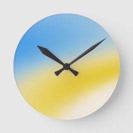 Reloj Redondo Mediano nombre personalizado de fondo mágico