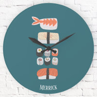 Nombre personalizado de sushi japonés