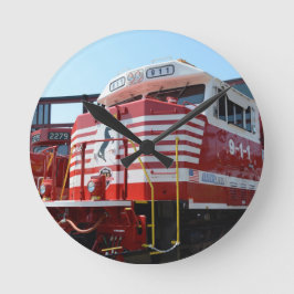 Reloj Redondo Mediano Norfolk Southern Railway 911 Locomotora Diesel