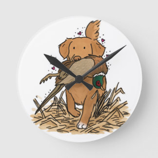 Reloj Redondo Mediano Nova Scotia Duck Tolling Retriever