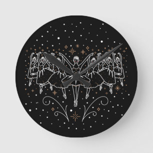 Reloj Redondo Mediano Noveno día del muro de los Navidades