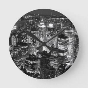 Reloj Redondo Mediano Nueva York de Manhattan