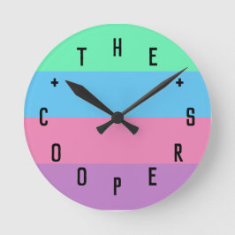 Reloj Redondo Mediano Números de letra