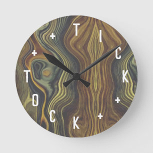 Reloj Redondo Mediano Números de letra
