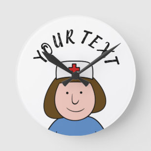 Reloj Redondo Mediano Nurse
