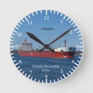 Reloj Redondo Mediano Oakglen clock