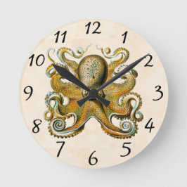 Reloj Redondo Mediano Octopus