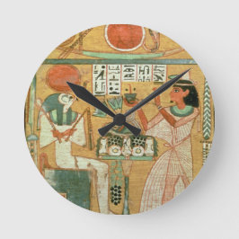 Reloj Redondo Mediano Ofenmut que ofrece a Osiris, Stele de Ofenmut de