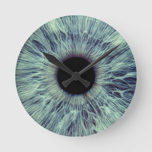 Reloj Redondo Mediano Ojo Grande (Estilo: 2)